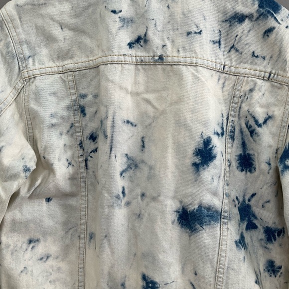 Free People, tie-dye jean jacket - Picture 12 of 14
